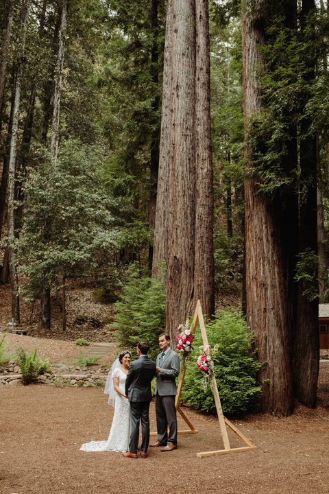 Redwood forest wedding venue california