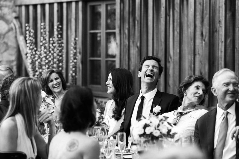wedding toast emotional candid photo