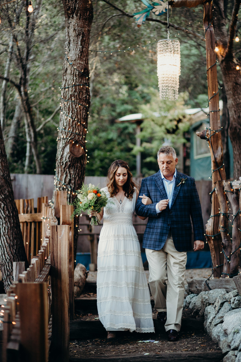 Intimate outdoor wedding venue in Big Sur, California