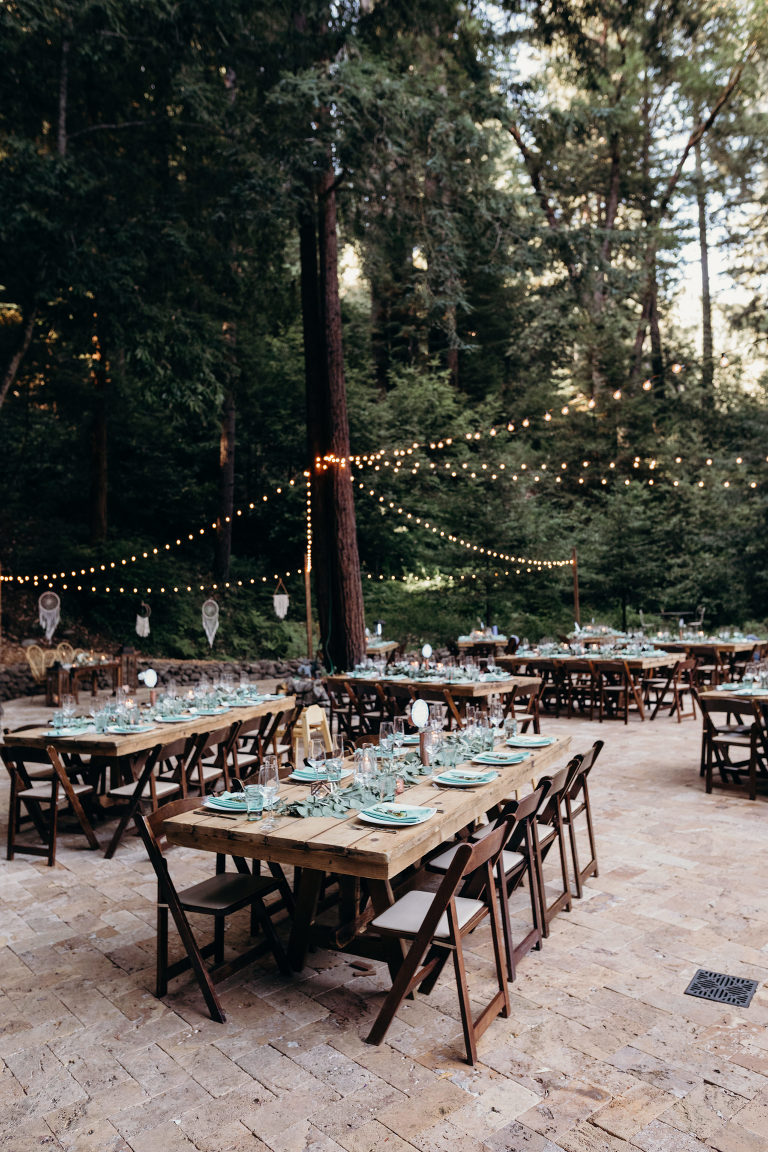 Waterfall Lodge and Retreat Weddings in Ben Lomond, California / Santa