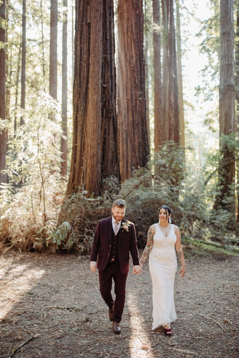 henry cowell state park elopement in  santa cruz county