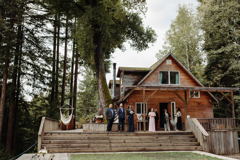 sparrow valley retreat is a redwood forest wedding venue in santa cruz, california