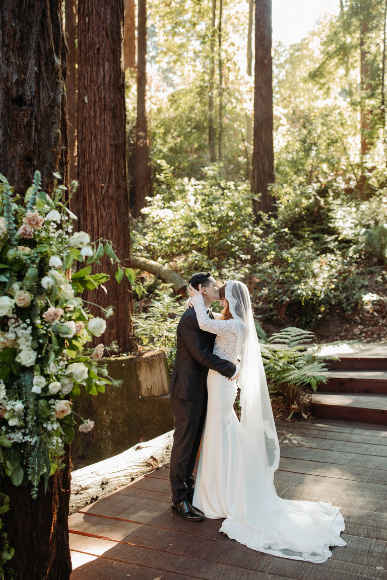santa cruz california redwood forest wedding venue