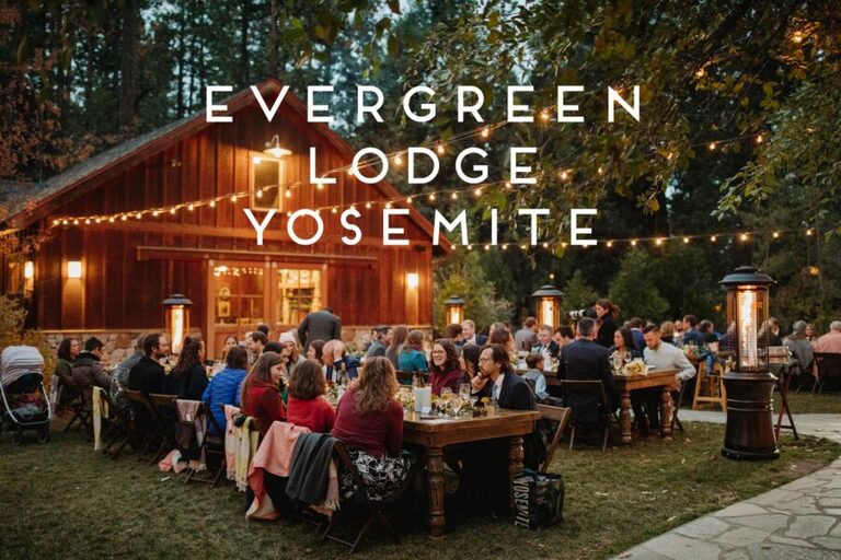 evergreen lodge yosemite fall wedding