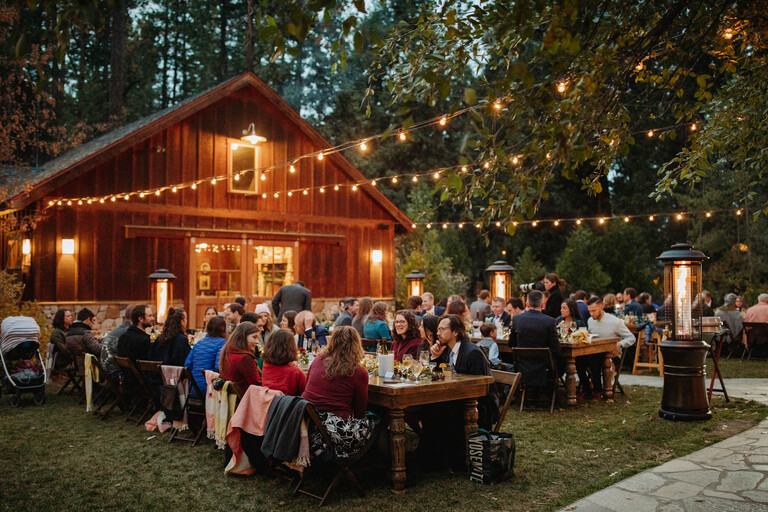 Evergreen Lodge Yosemite Fall Wedding